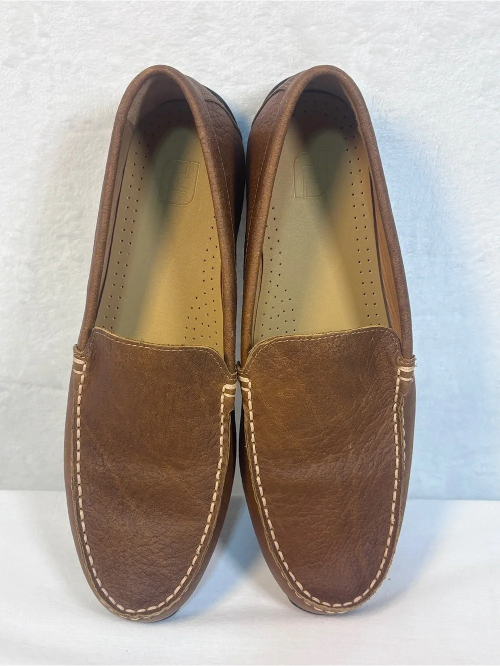 FootJoy FJ Club Casuals Brown Leather Loafers Size 11 #79060